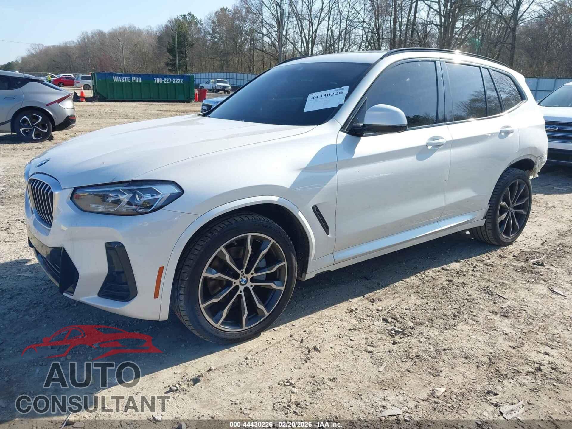 BMW X3 2022 - 5UX43DP01N9K64237