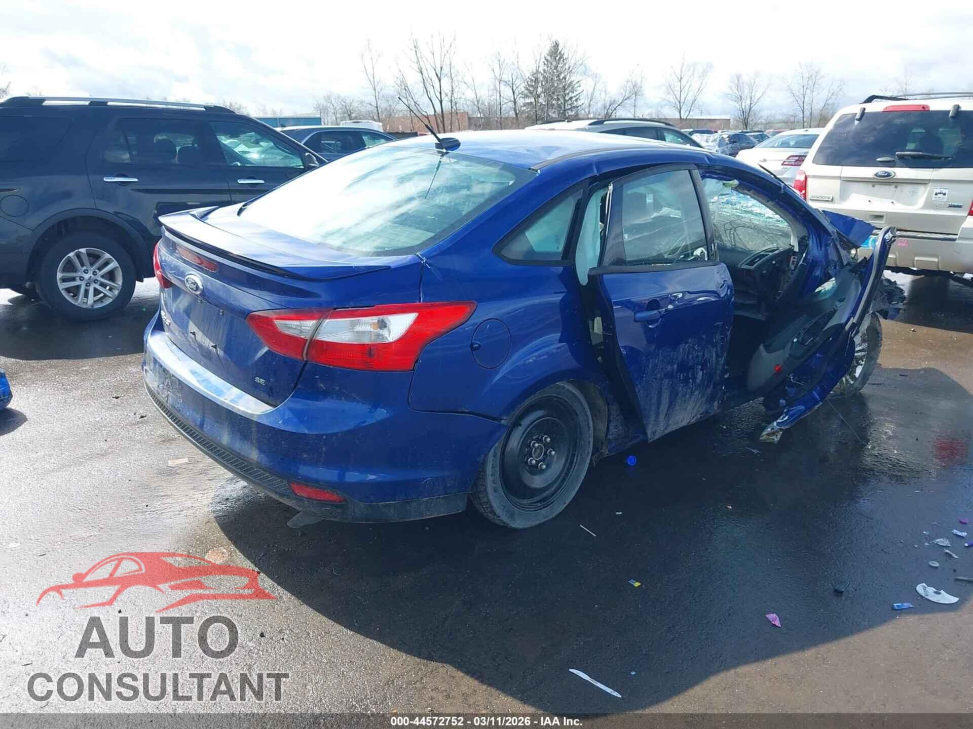 FORD FOCUS 2012 - 1FAHP3F24CL205337
