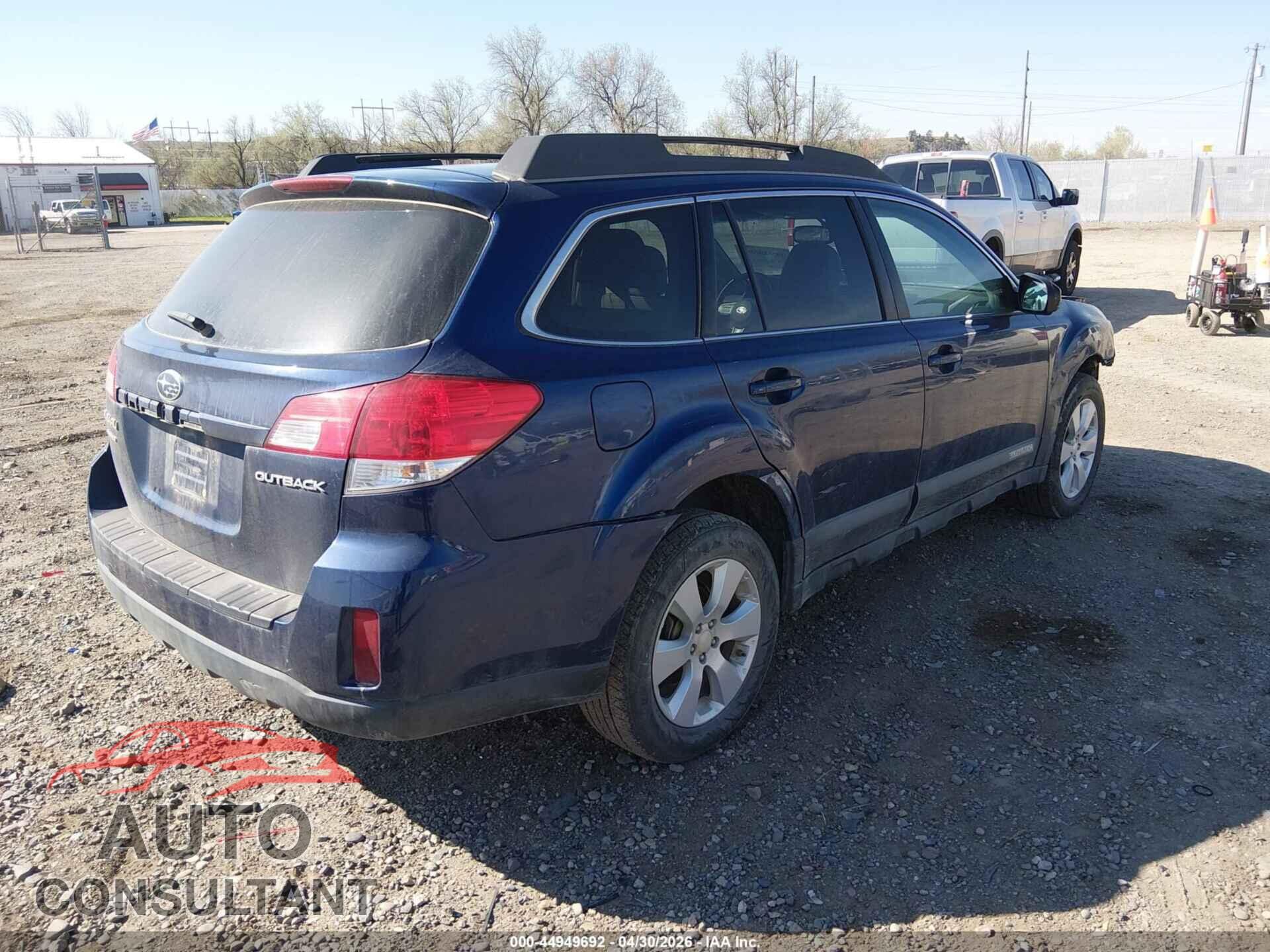 SUBARU OUTBACK 2010 - 4S4BRCKC8A3360488