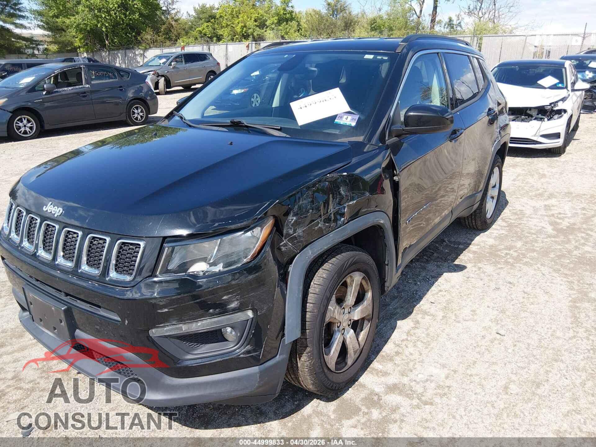 JEEP NEW COMPASS 2017 - 3C4NJDBB9HT680147
