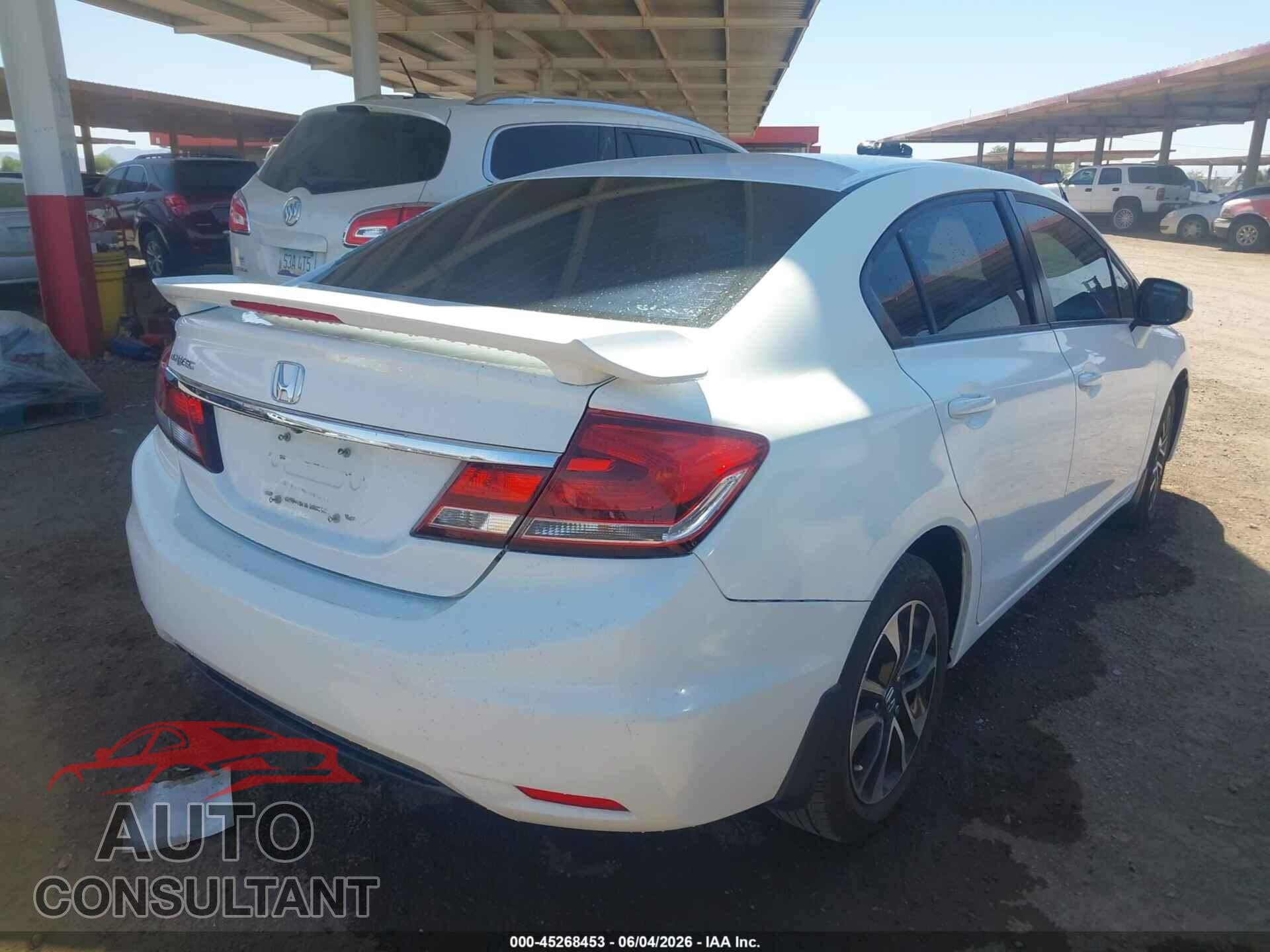 HONDA CIVIC 2013 - 19XFB2F83DE043628