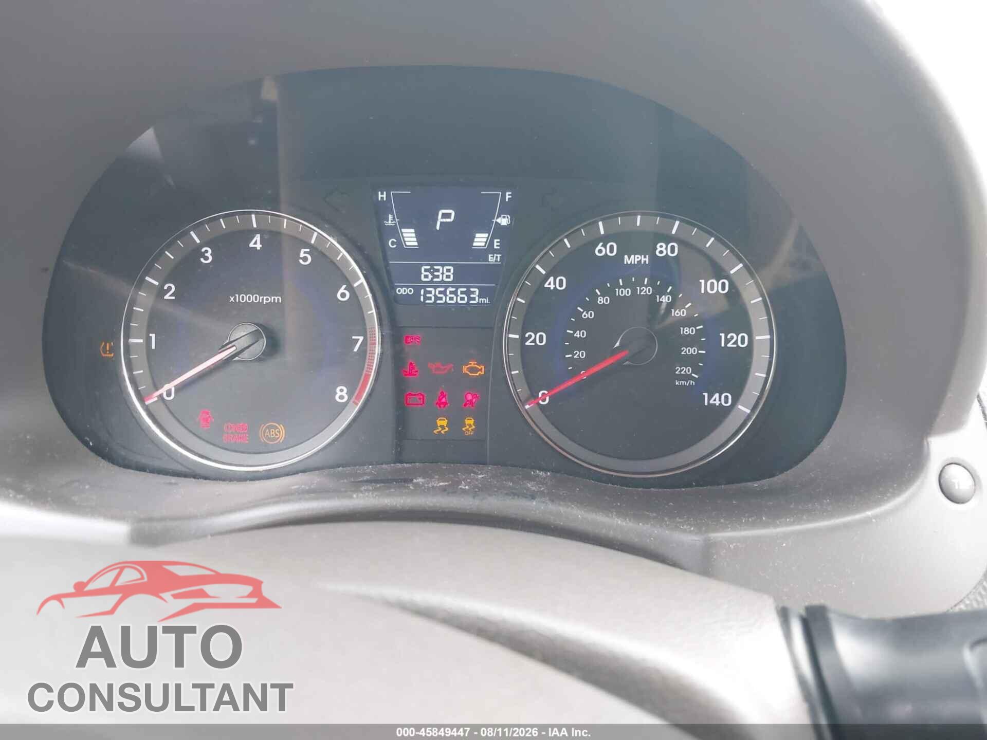 HYUNDAI ACCENT 2013 - KMHCT4AE3DU562054