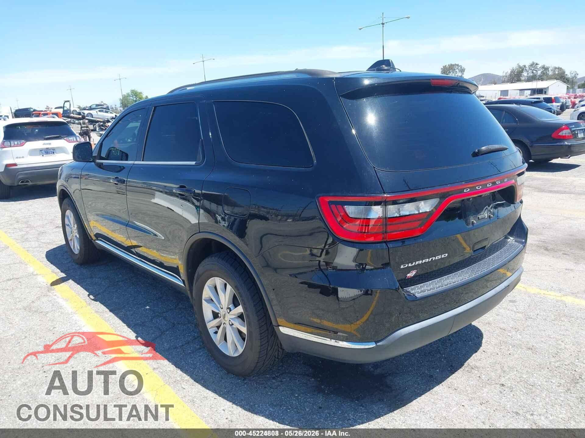 DODGE DURANGO 2019 - 1C4RDJAG5KC744448