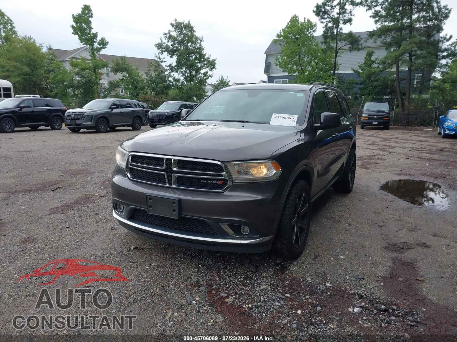 DODGE DURANGO 2017 - 1C4RDJAG2HC883686