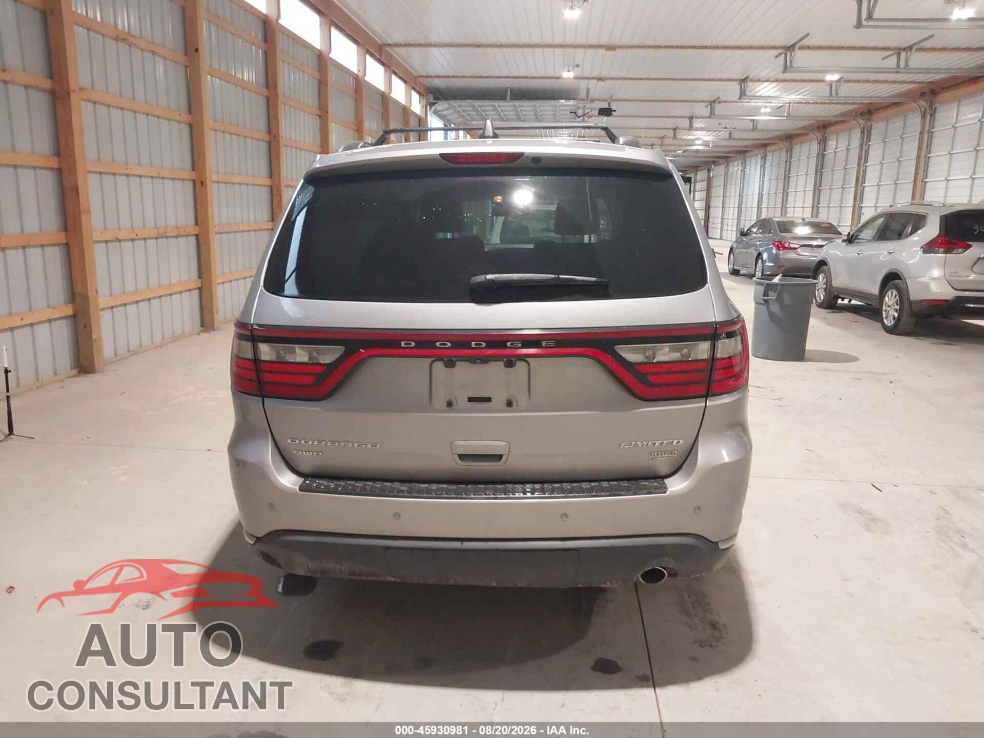 DODGE DURANGO 2015 - 1C4RDJDG9FC163374