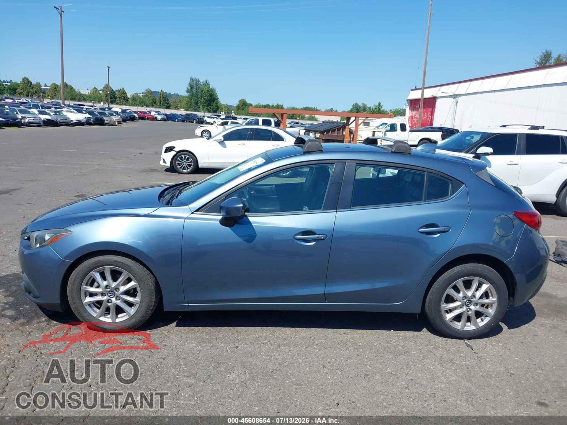 MAZDA MAZDA3 2015 - JM1BM1M76F1240683
