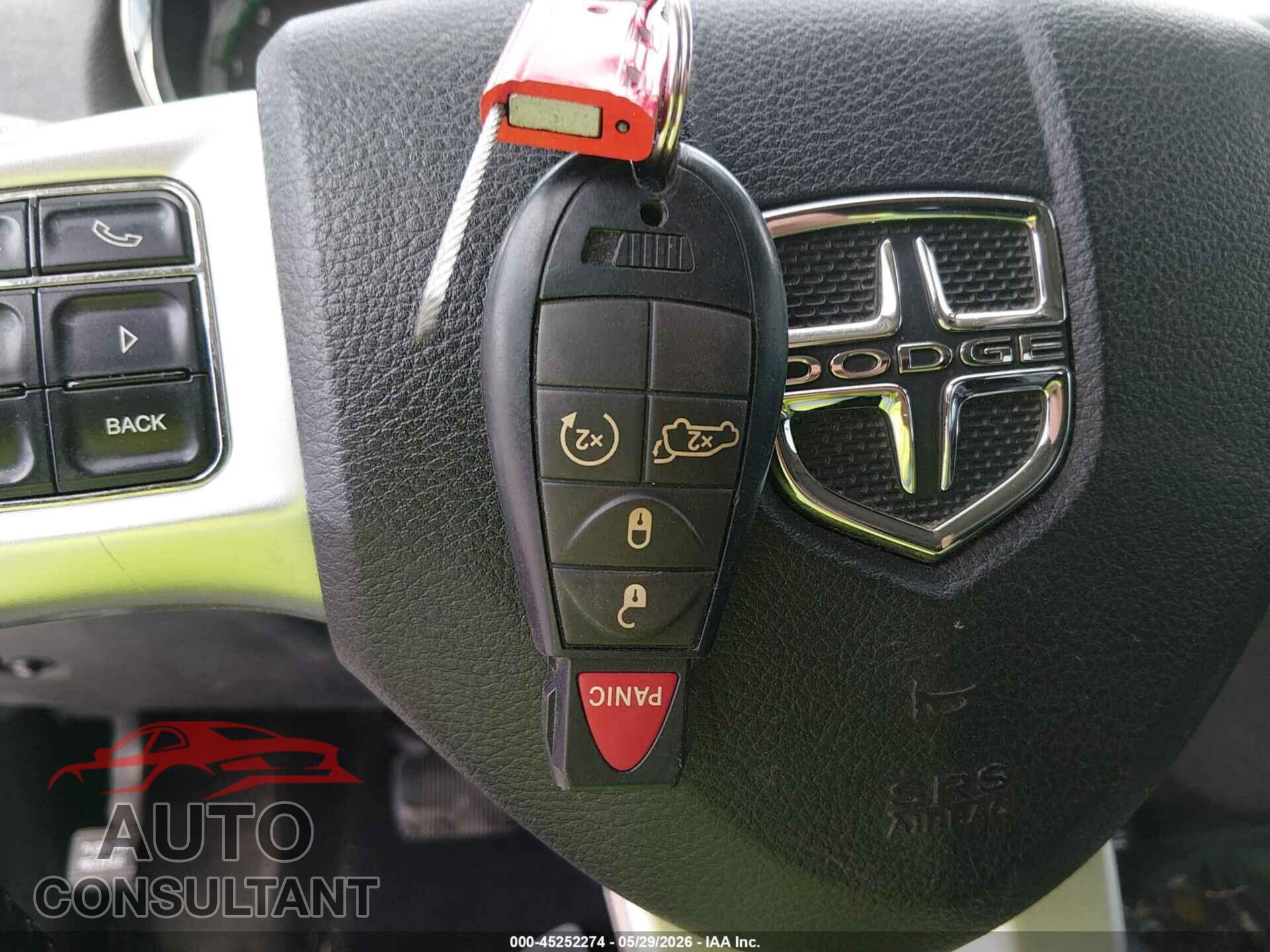 DODGE DURANGO 2011 - 1D4SE5GT2BC594456
