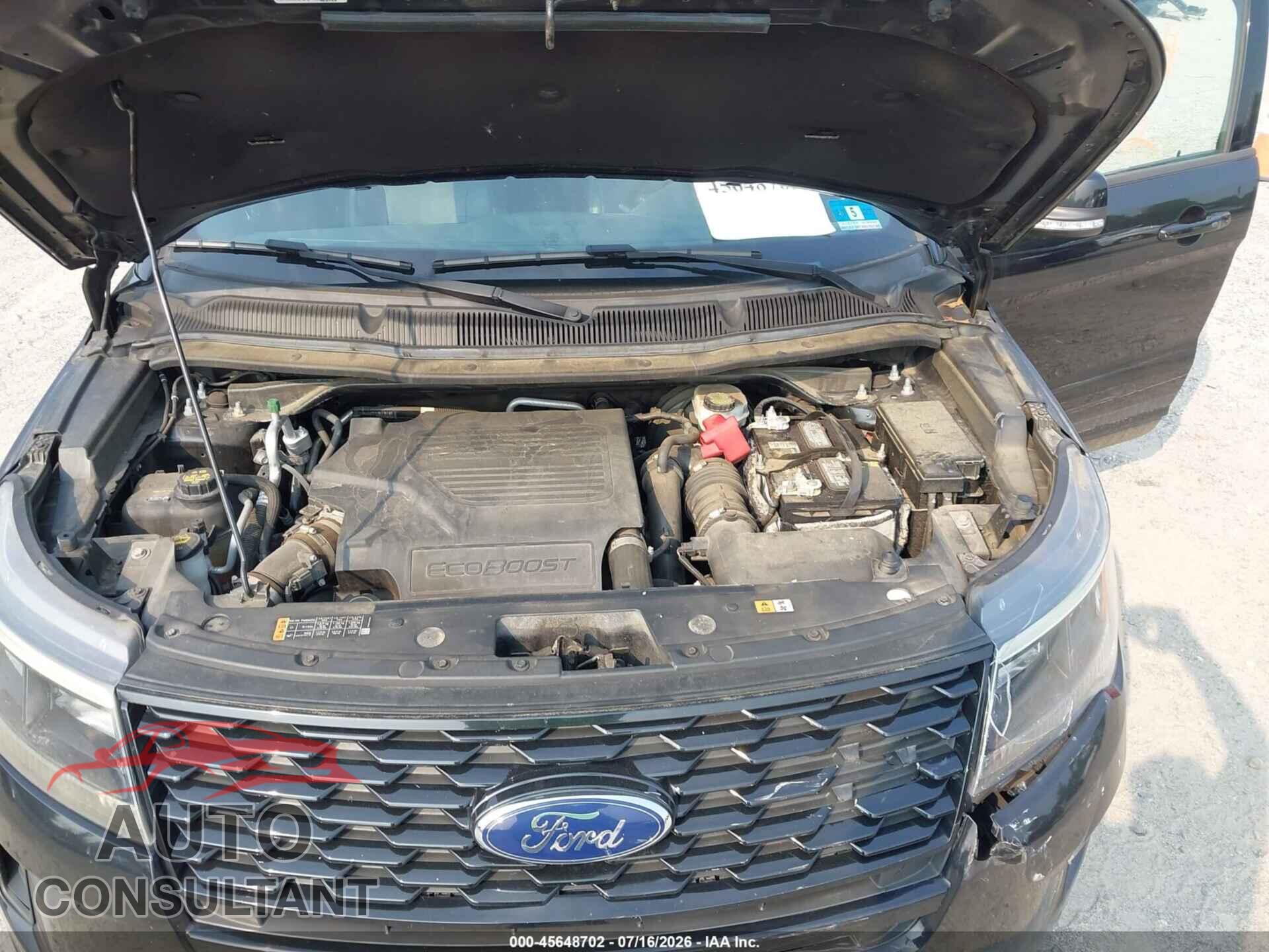 FORD EXPLORER 2018 - 1FM5K8GT1JGB03074