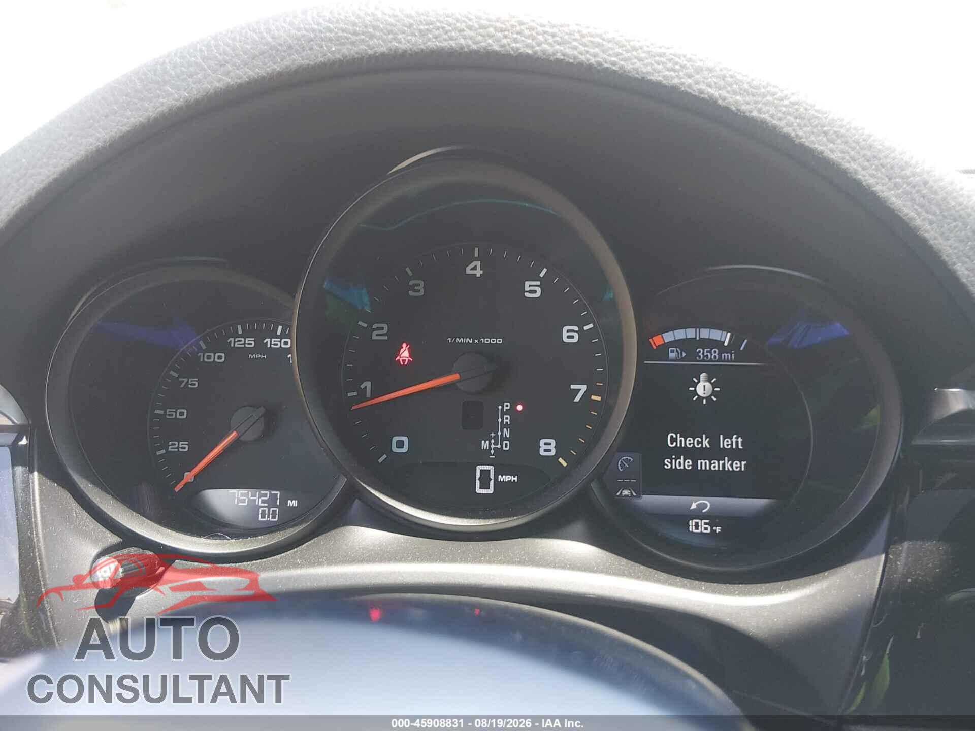 PORSCHE MACAN 2018 - WP1AA2A51JLB13946