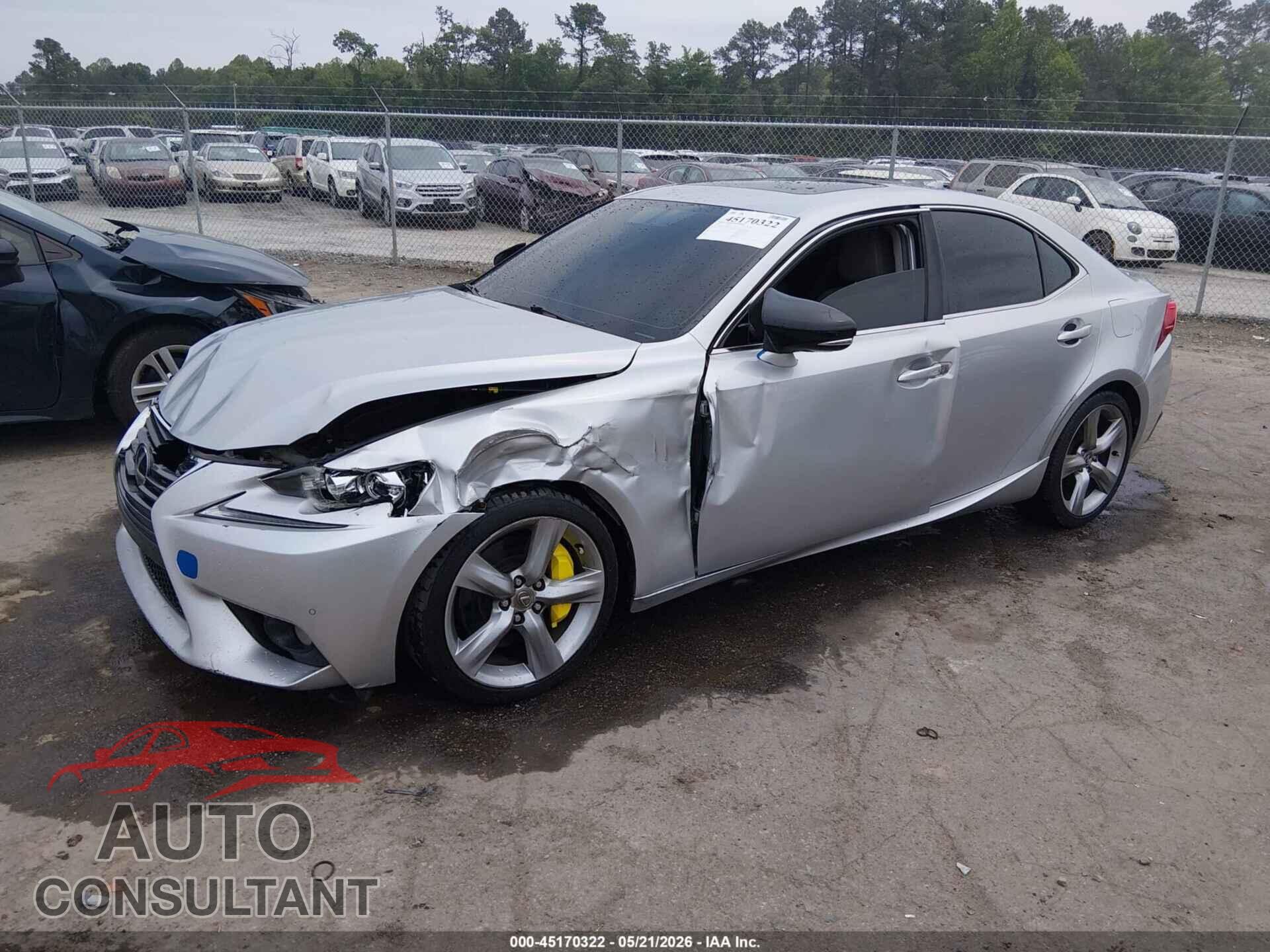 LEXUS IS 350 2014 - JTHBE1D23E5001230