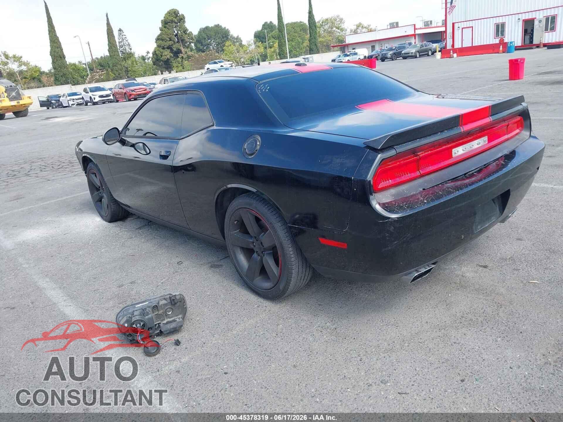 DODGE CHALLENGER 2012 - 2C3CDYAG4CH243861