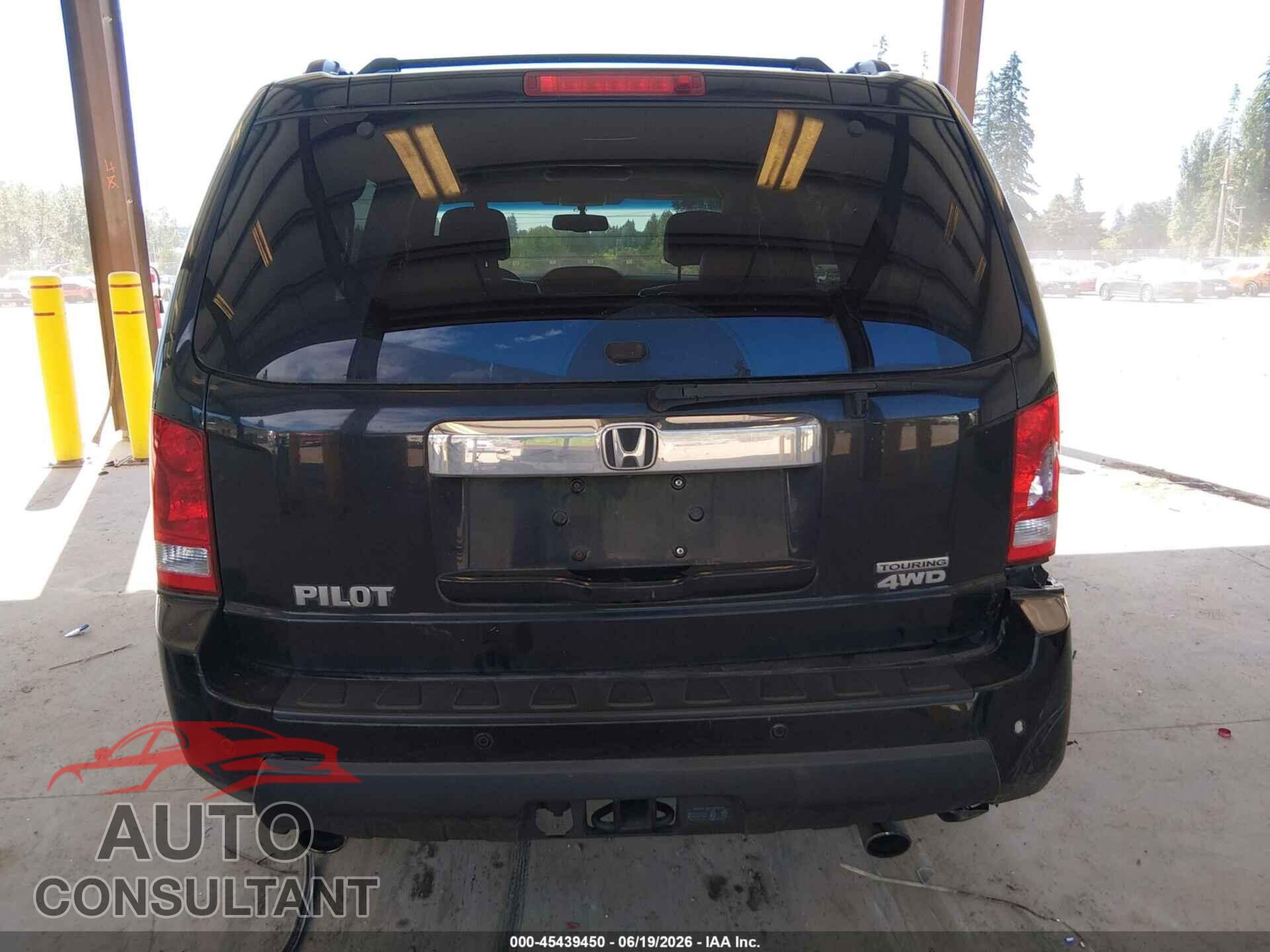 HONDA PILOT 2010 - 5FNYF4H92AB014352