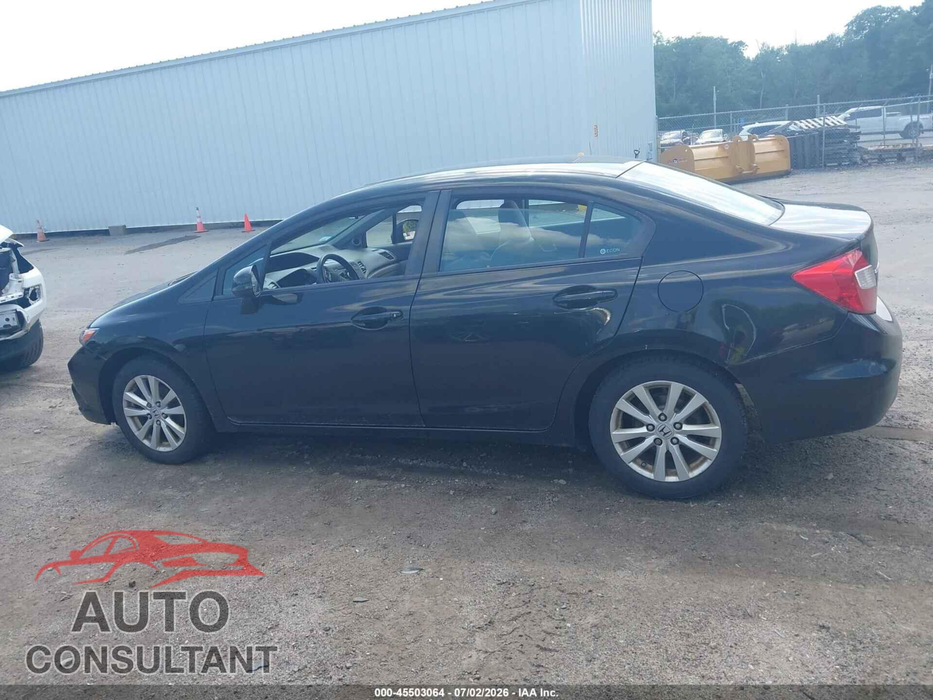 HONDA CIVIC 2012 - 19XFB2F85CE306586