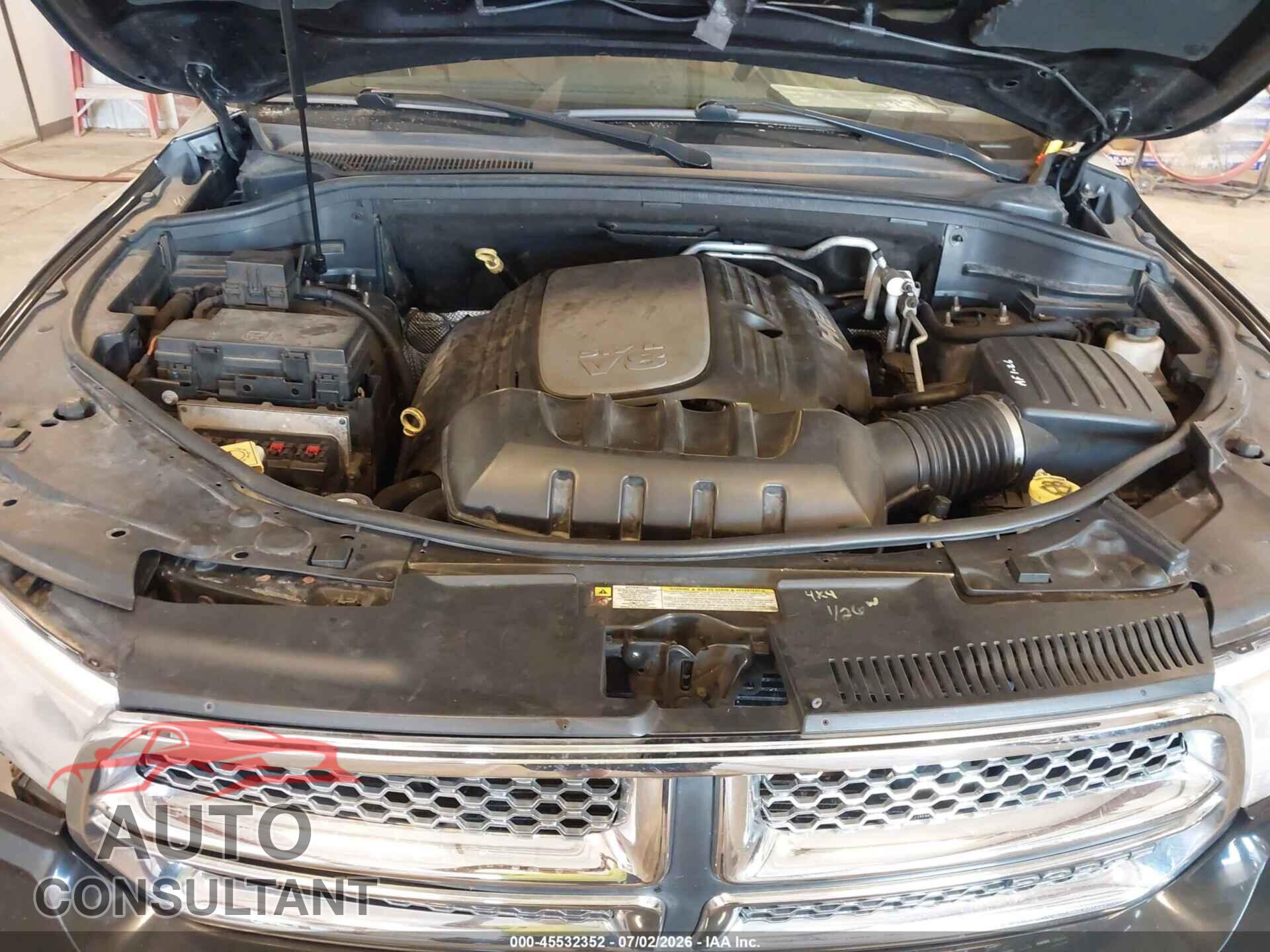DODGE DURANGO 2011 - 1D4SE5GT1BC613935