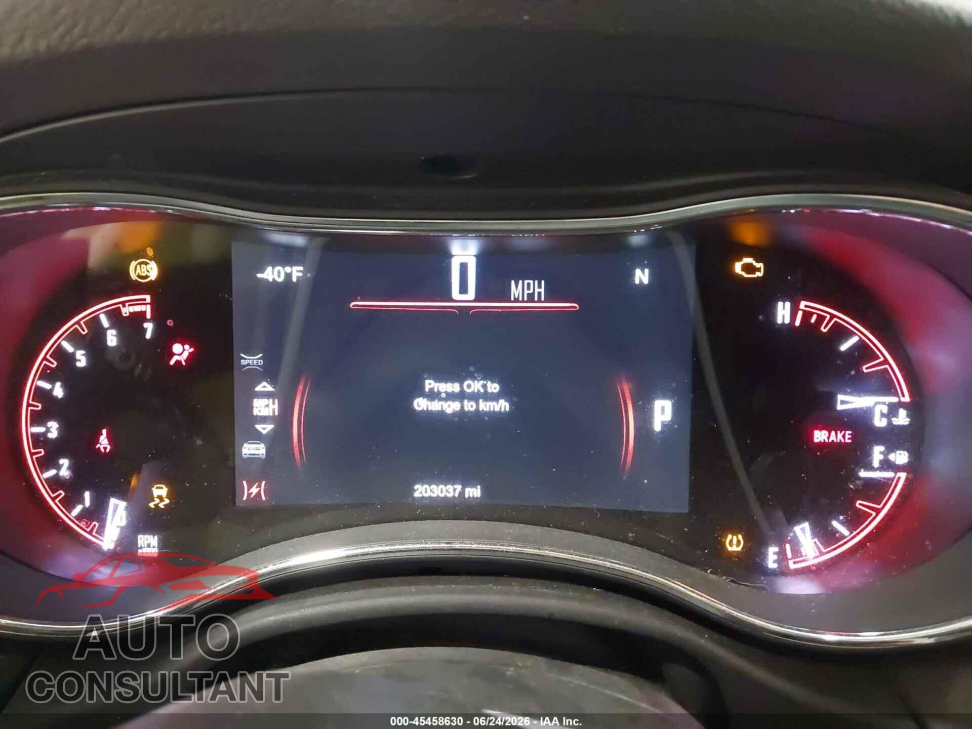 DODGE DURANGO 2014 - 1C4RDJAG0EC595144