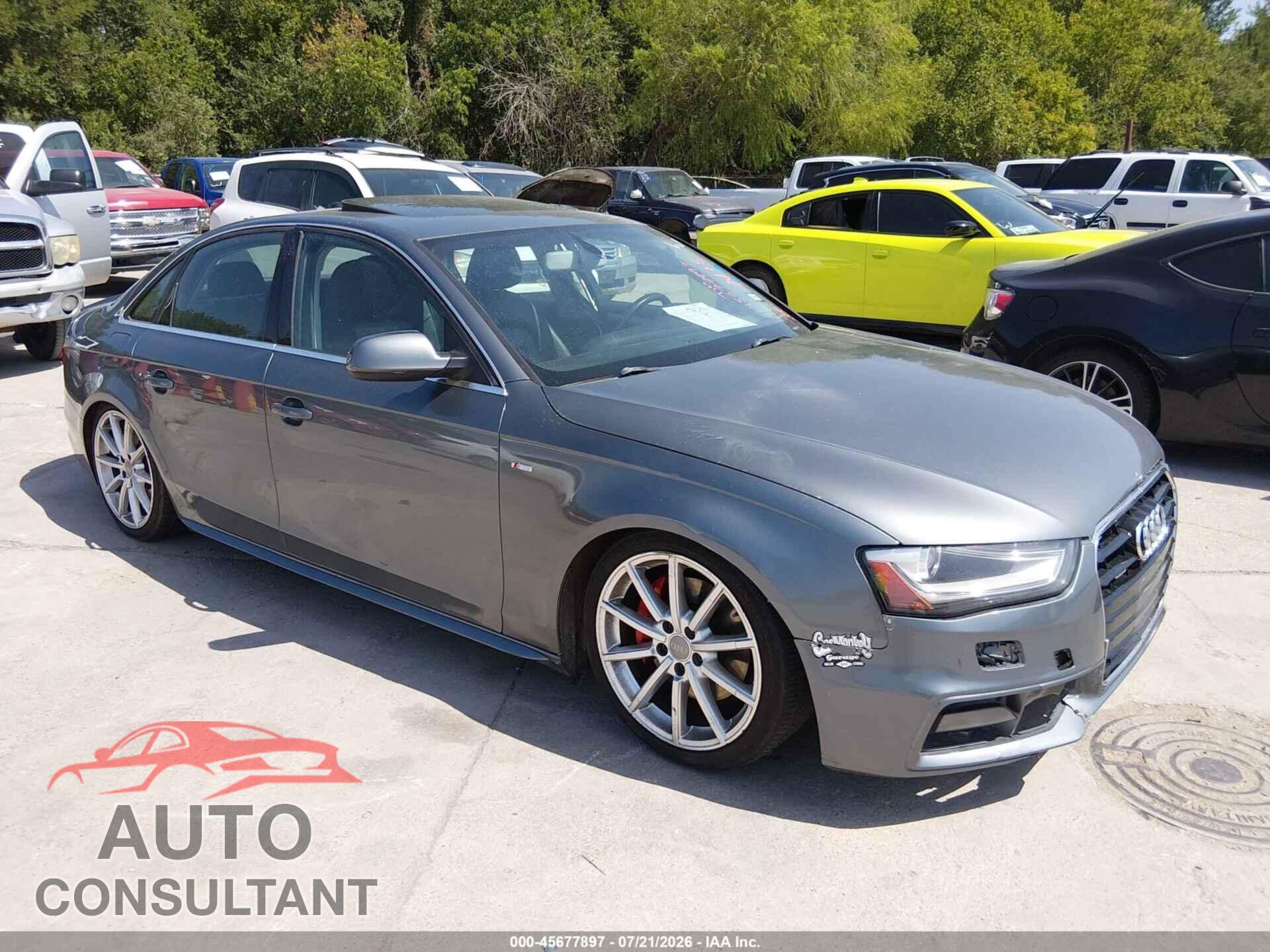 AUDI A4 2016 - WAUBFAFL9GN014214