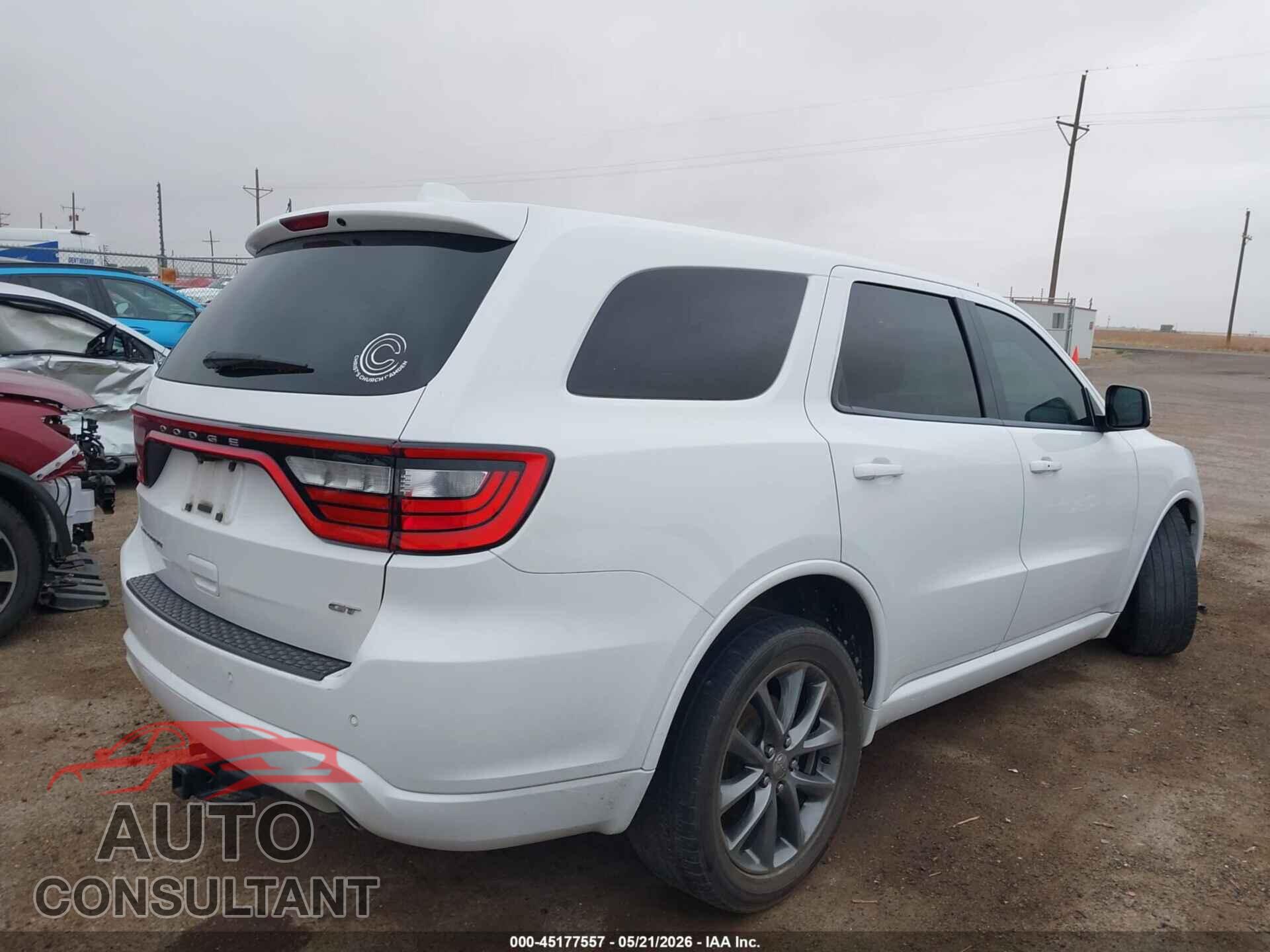 DODGE DURANGO 2017 - 1C4RDHDG0HC903924