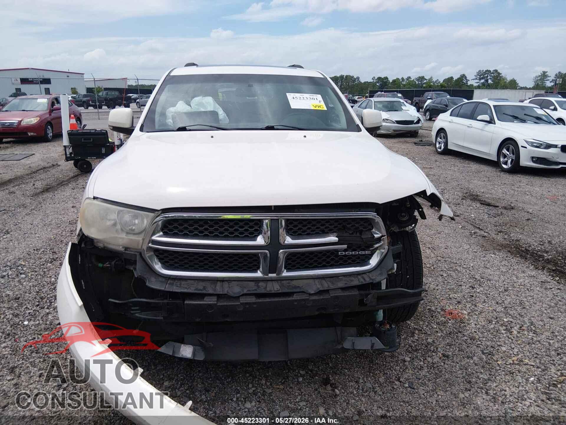 DODGE DURANGO 2011 - 1D4RD4GG0BC598455