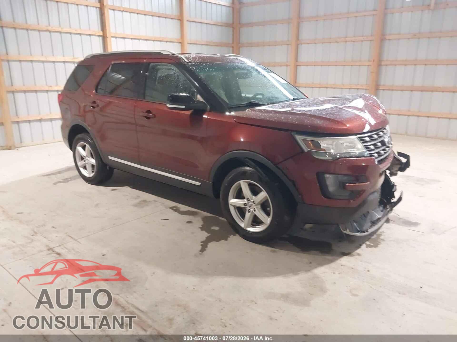 FORD EXPLORER 2016 - 1FM5K8D89GGA94584