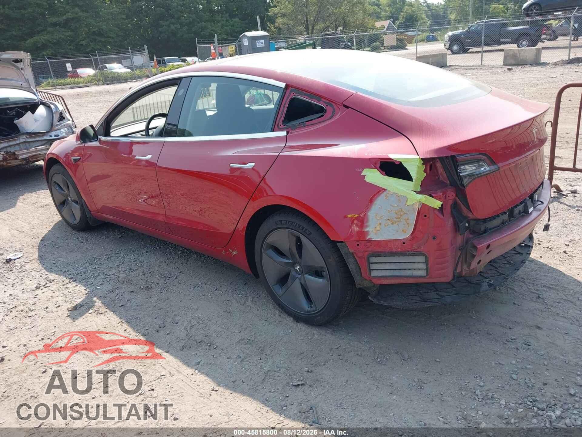 TESLA MODEL 3 2018 - 5YJ3E1EB9JF094252