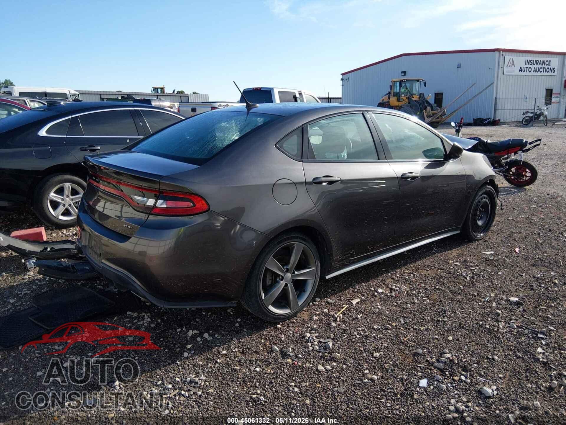 DODGE DART 2015 - 1C3CDFEB4FD310902