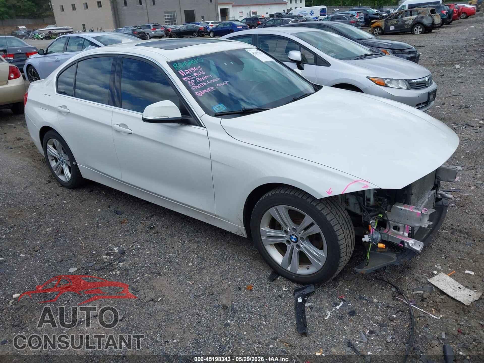 BMW 328I 2016 - WBA8E3C53GK501635