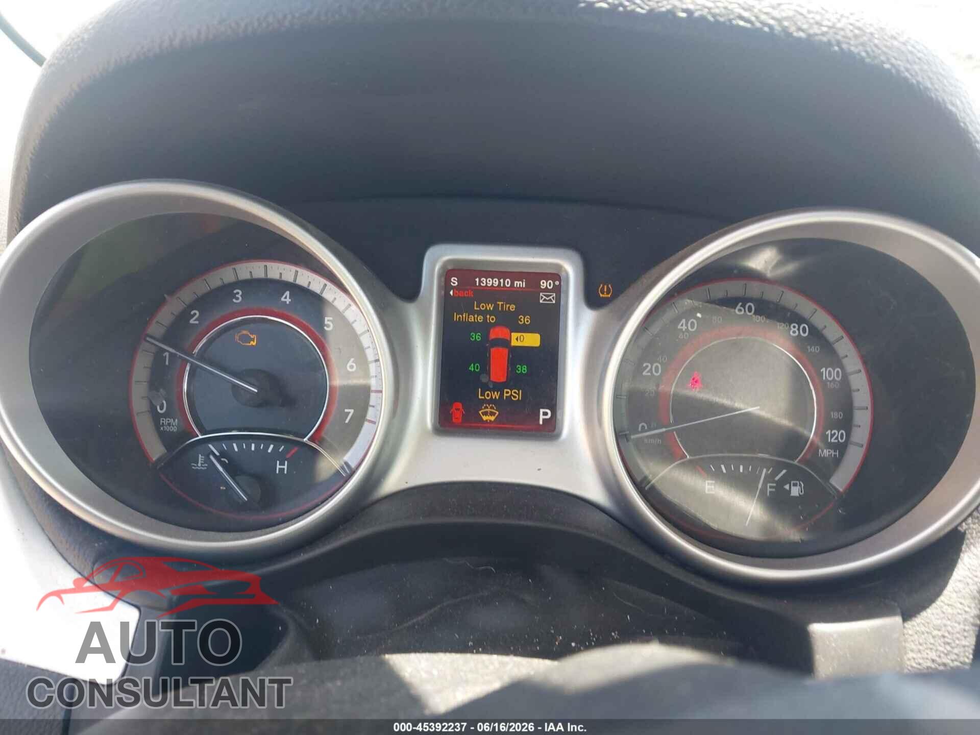 DODGE JOURNEY 2017 - 3C4PDCAB0HT576853