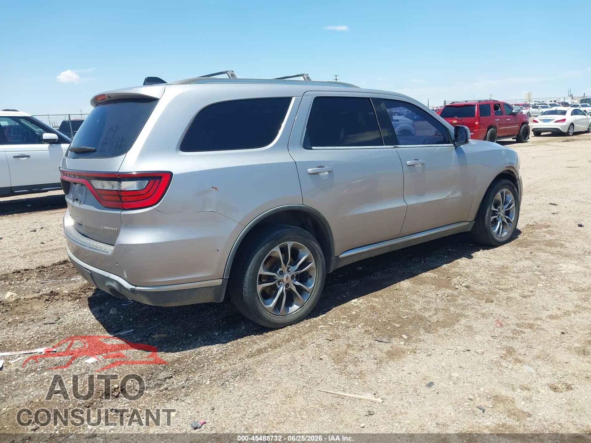 DODGE DURANGO 2016 - 1C4RDJDG6GC340948