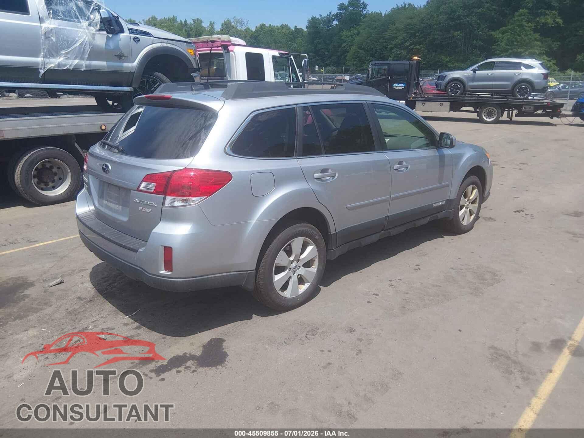 SUBARU OUTBACK 2012 - 4S4BRBKC1C3296680