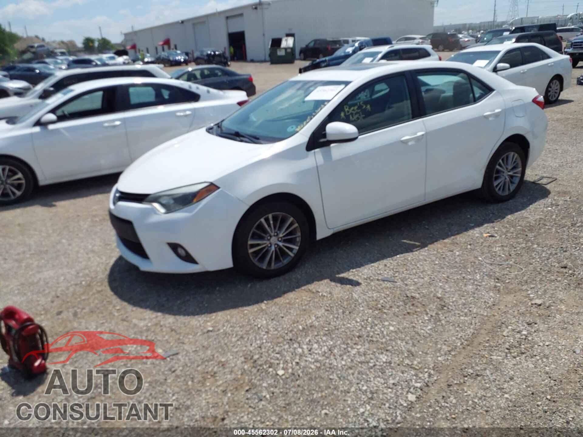 TOYOTA COROLLA 2014 - 5YFBURHEXEP002207