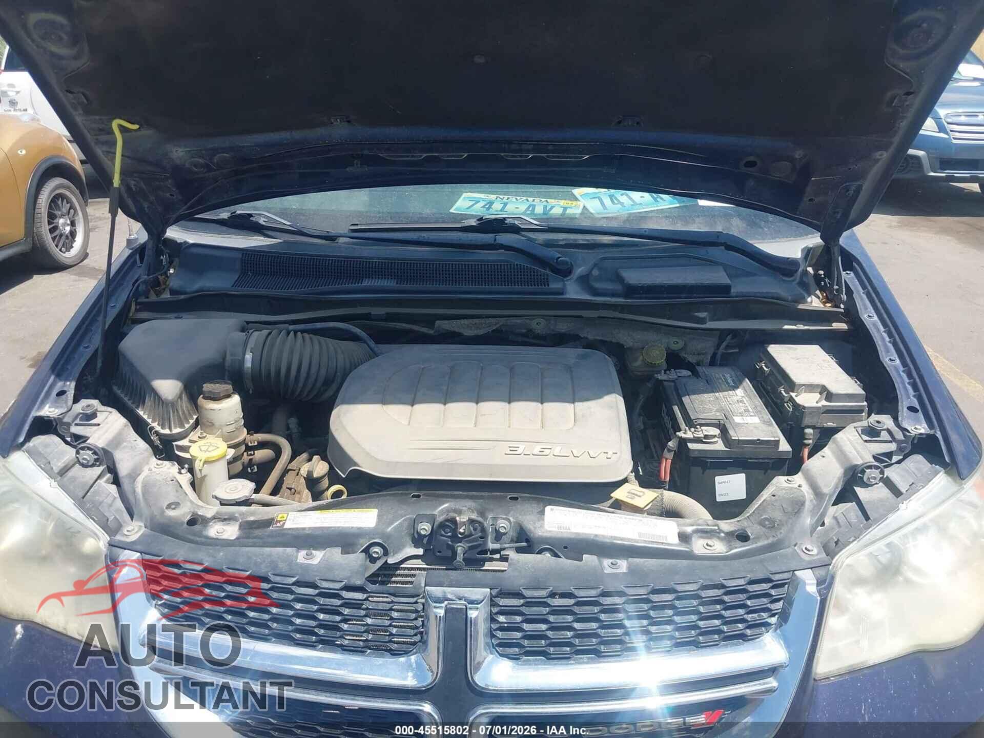 DODGE GRAND CARAVAN 2012 - 2C4RDGBG0CR372995