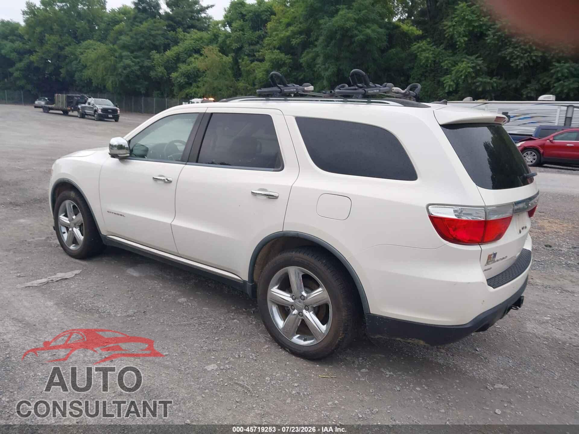 DODGE DURANGO 2011 - 1D4SE5GT0BC725285