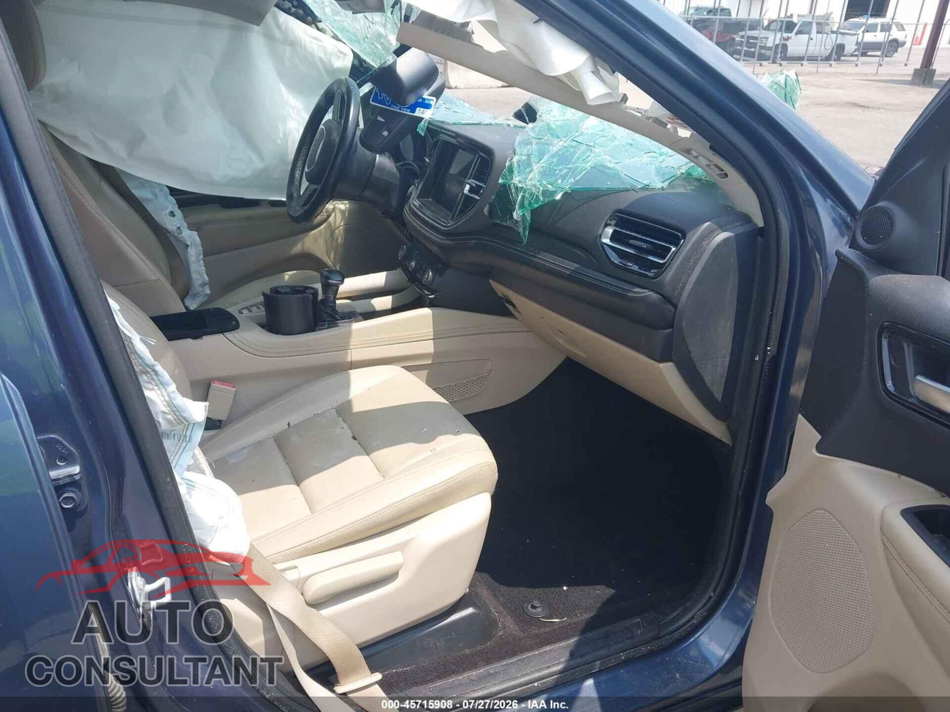 DODGE DURANGO 2021 - 1C4RDJAG7MC852573