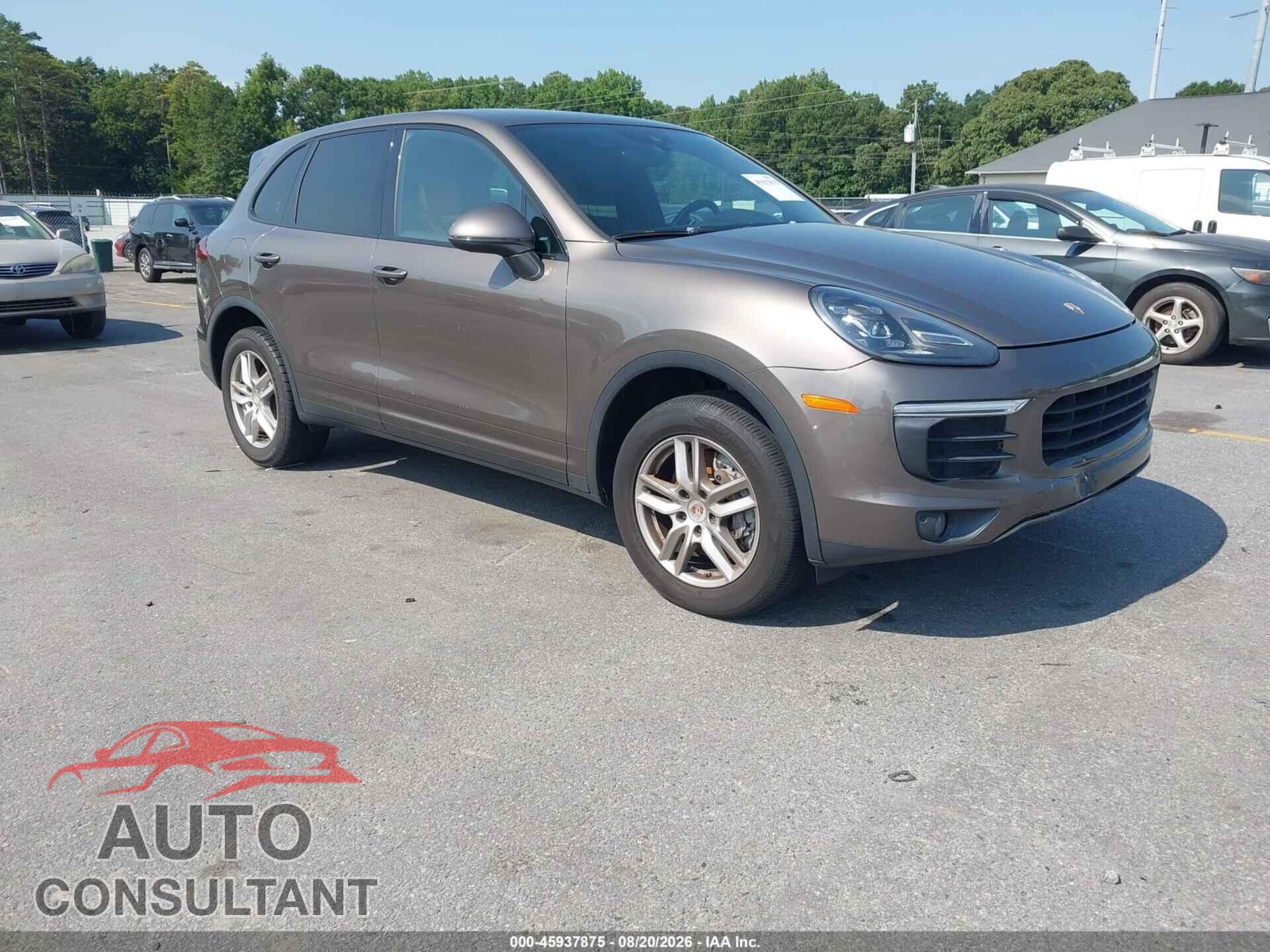 PORSCHE CAYENNE 2016 - WP1AA2A27GKA15962