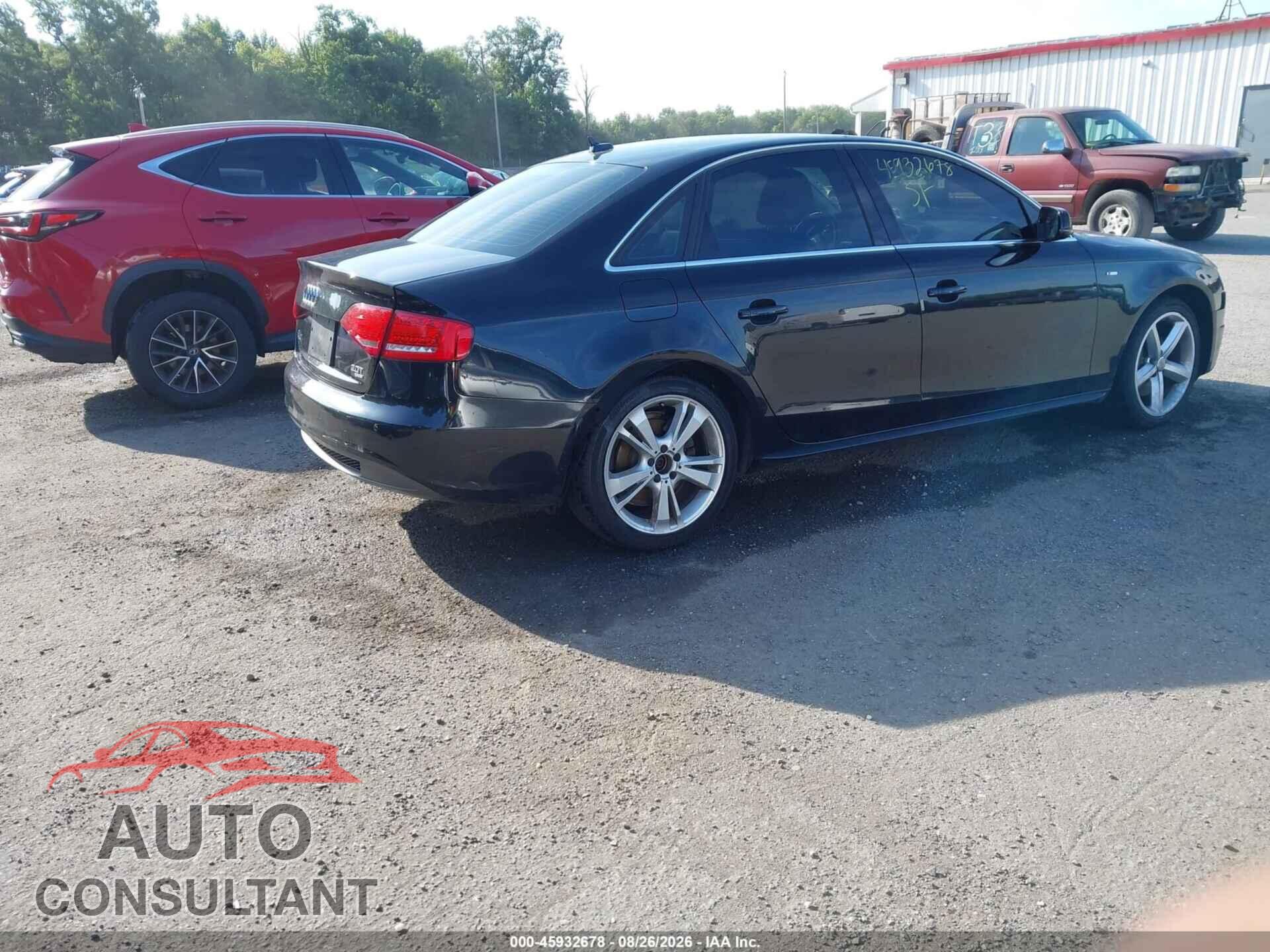AUDI A4 2012 - WAUKFBFL1CA088878