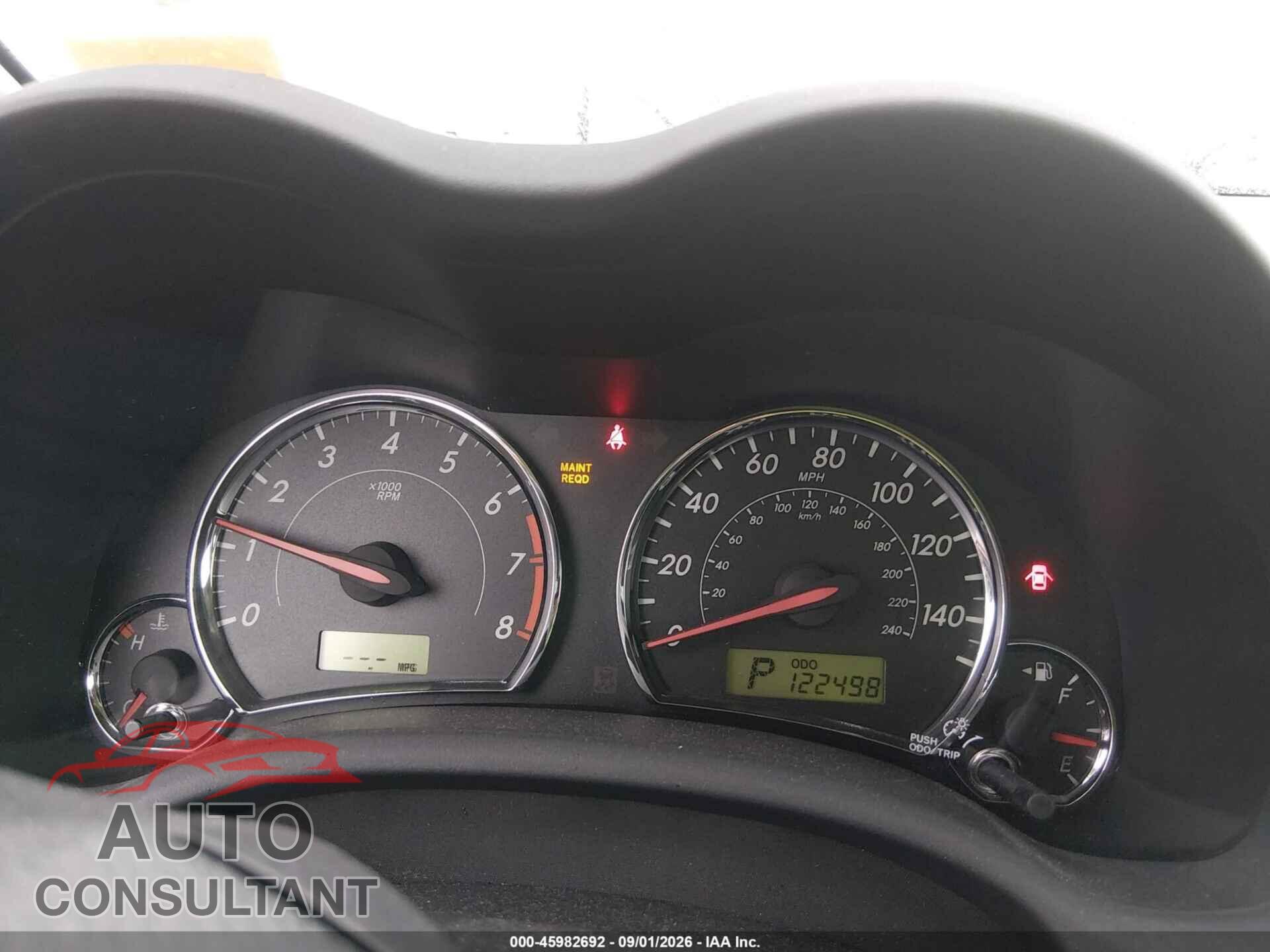 TOYOTA COROLLA 2012 - 2T1BU4EEXCC903534