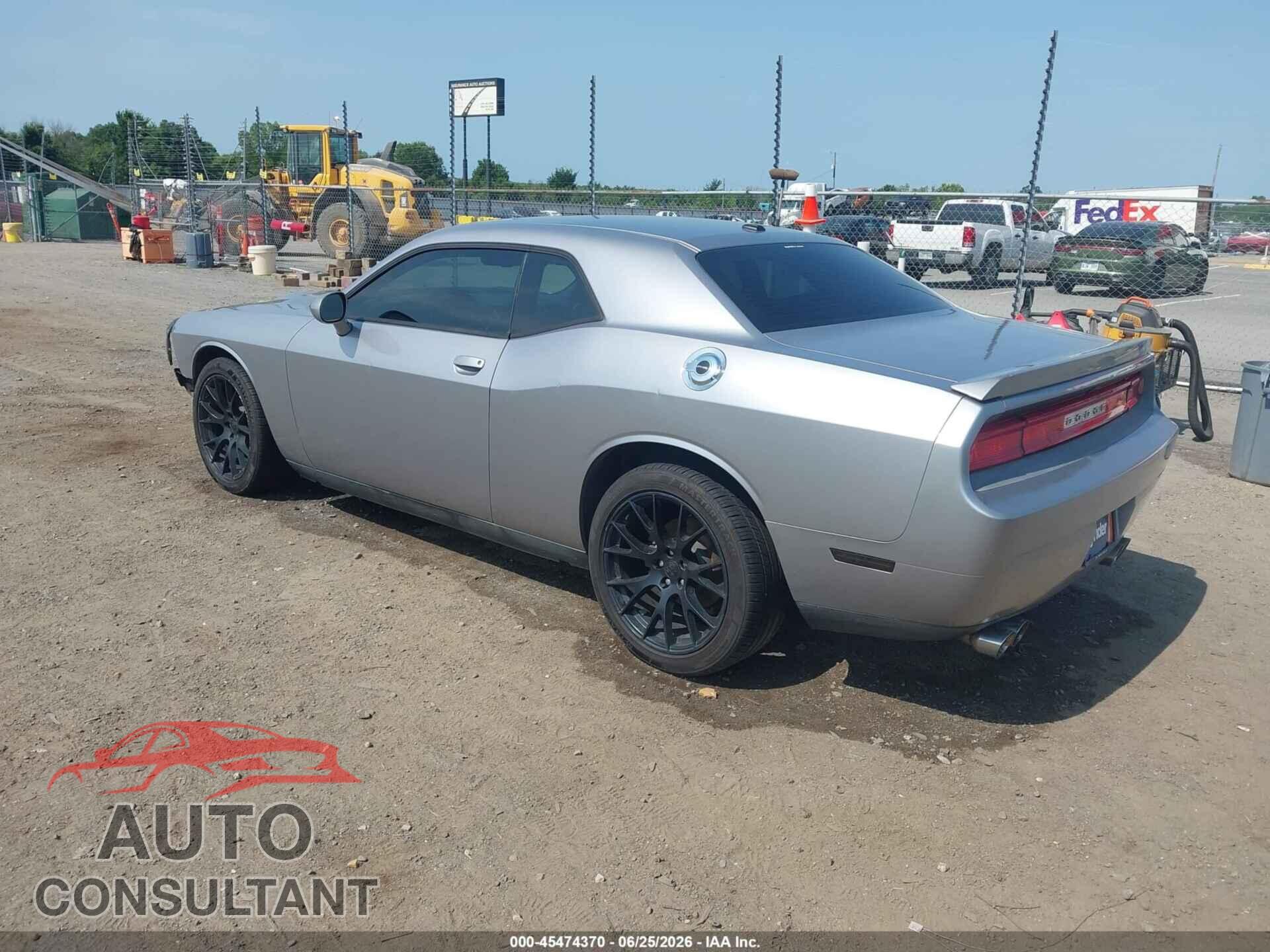 DODGE CHALLENGER 2013 - 2C3CDYAG8DH651815