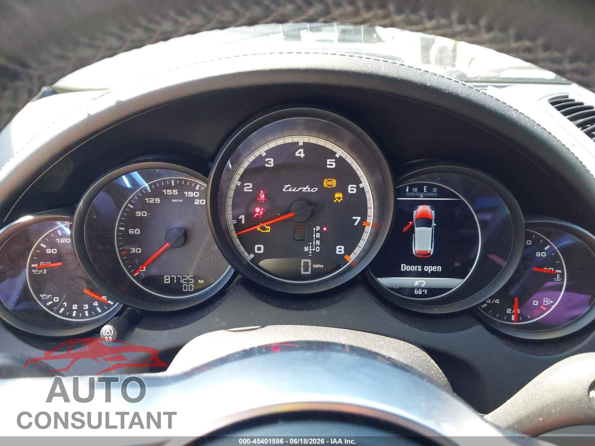 PORSCHE CAYENNE 2016 - WP1AC2A29GLA88402