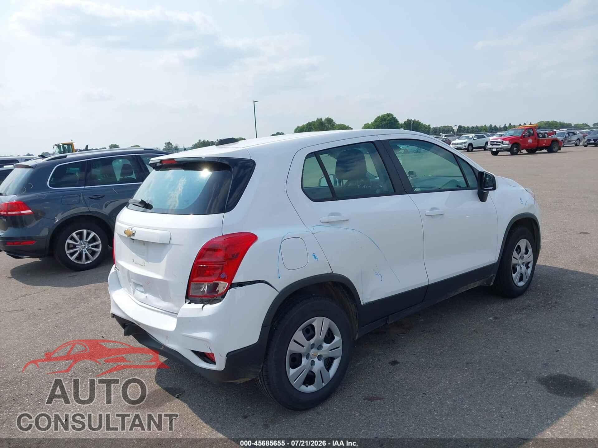 CHEVROLET TRAX 2019 - 3GNCJKSB3KL128122