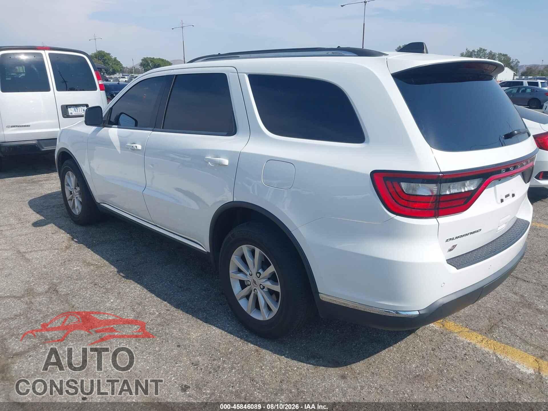 DODGE DURANGO 2021 - 1C4RDJAG8MC762509