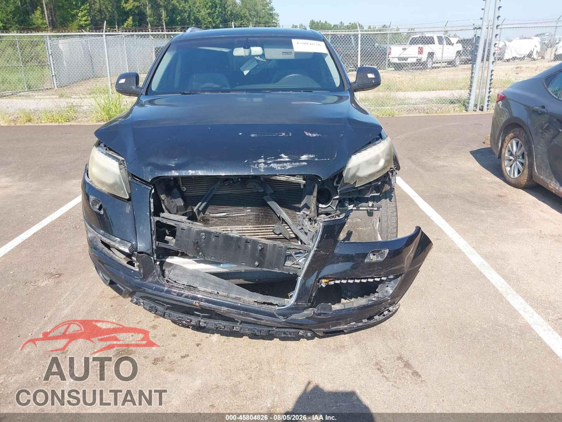 AUDI Q7 2012 - WA1LGAFE6CD002876