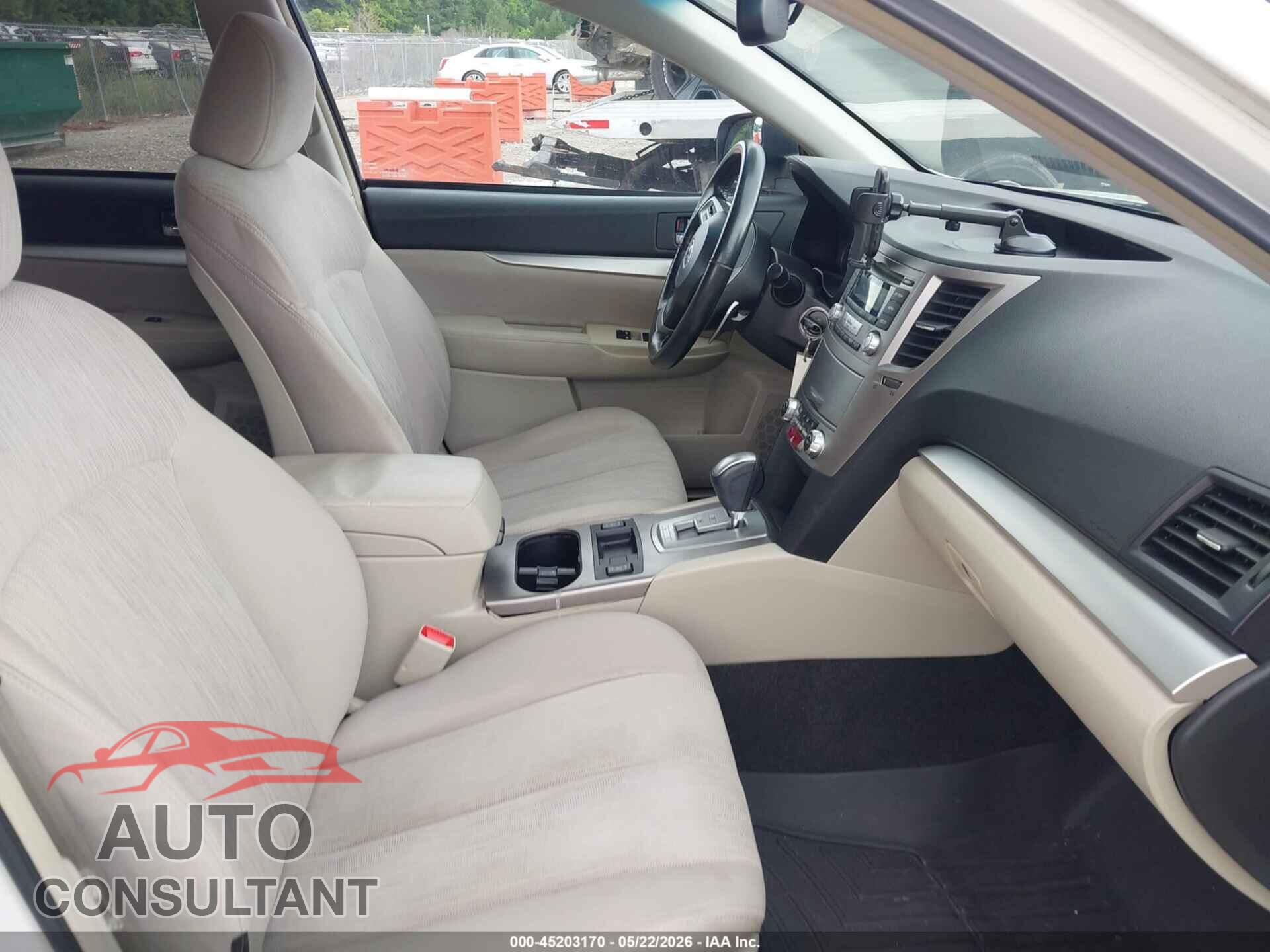 SUBARU OUTBACK 2013 - 4S4BRCGC9D3290562