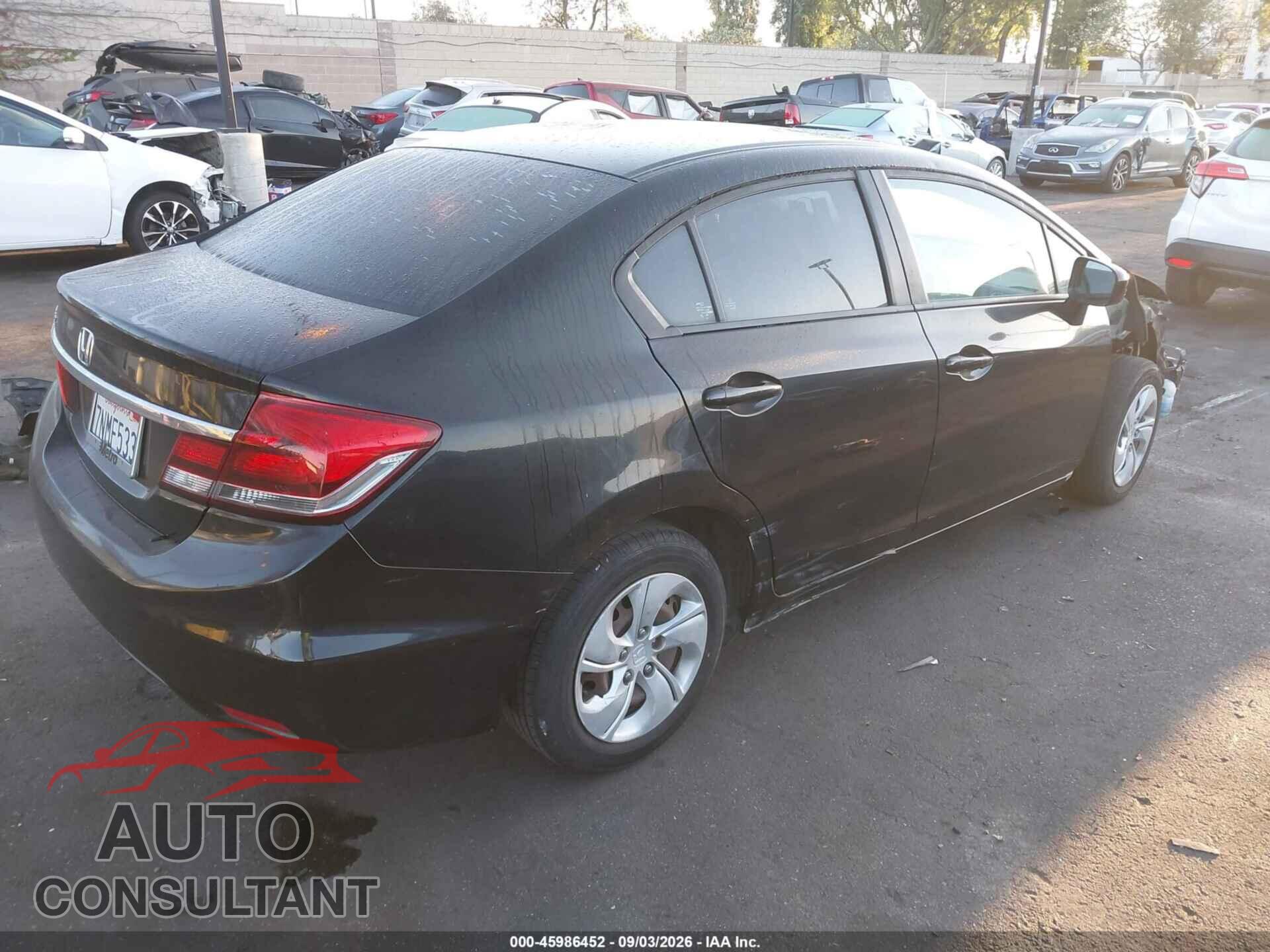 HONDA CIVIC 2015 - 19XFB2F53FE705104