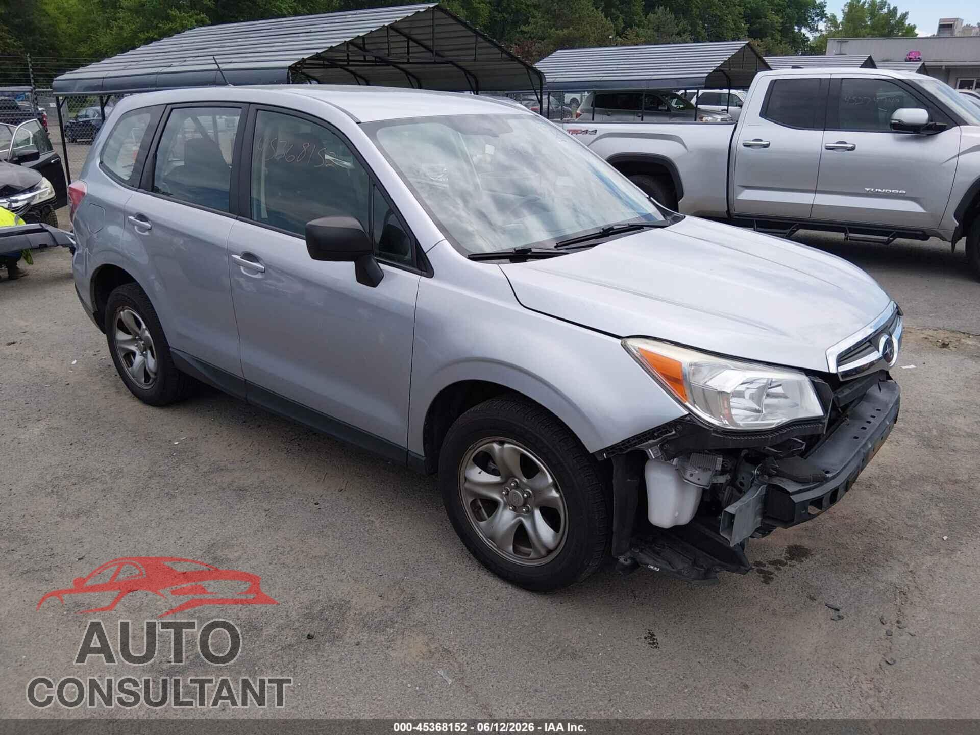 SUBARU FORESTER 2014 - JF2SJAAC5EH528132