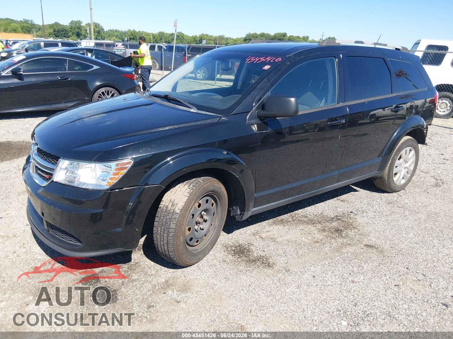 DODGE JOURNEY 2017 - 3C4PDCAB6HT695216