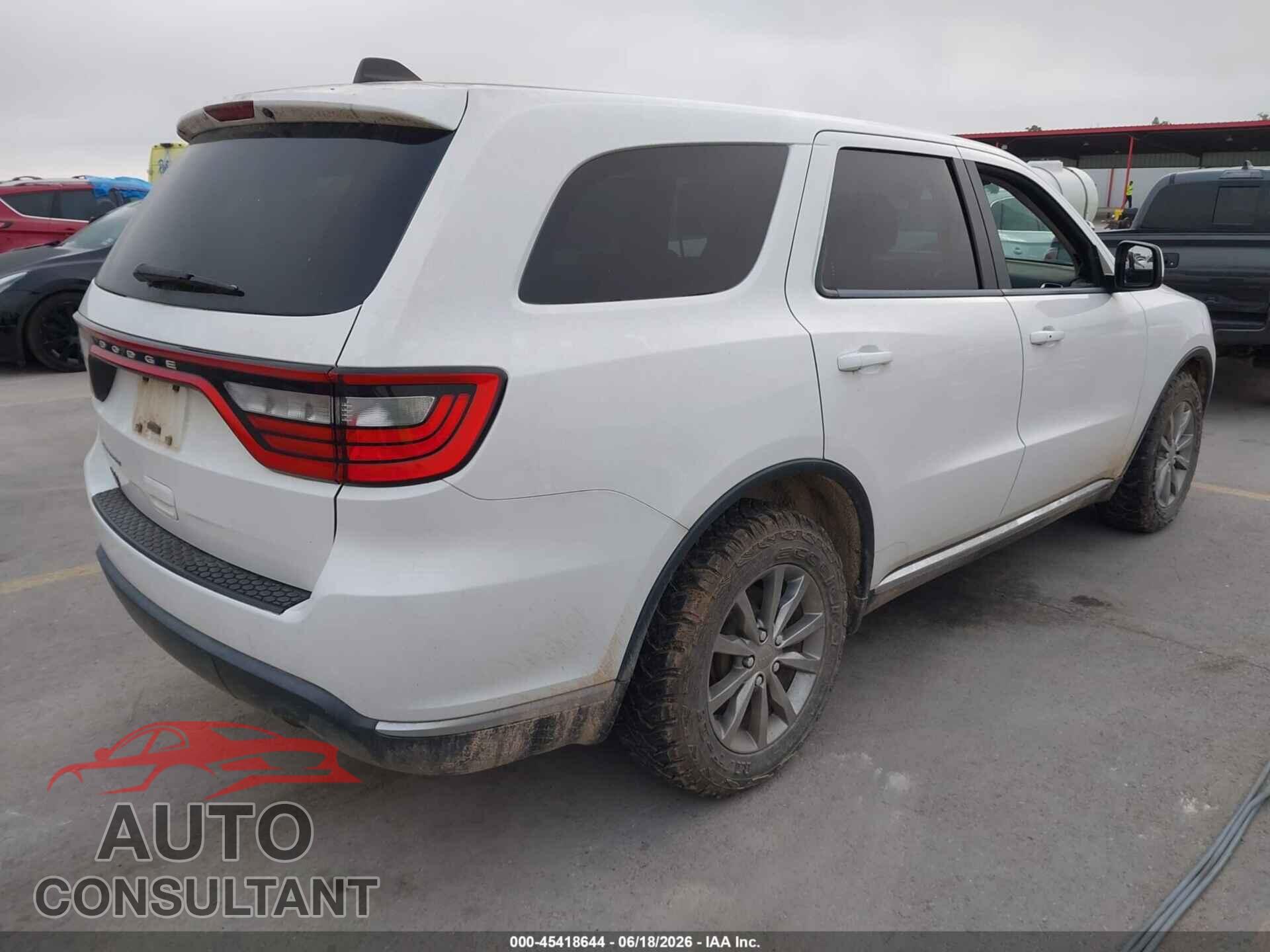 DODGE DURANGO 2017 - 1C4RDHAG6HC740894