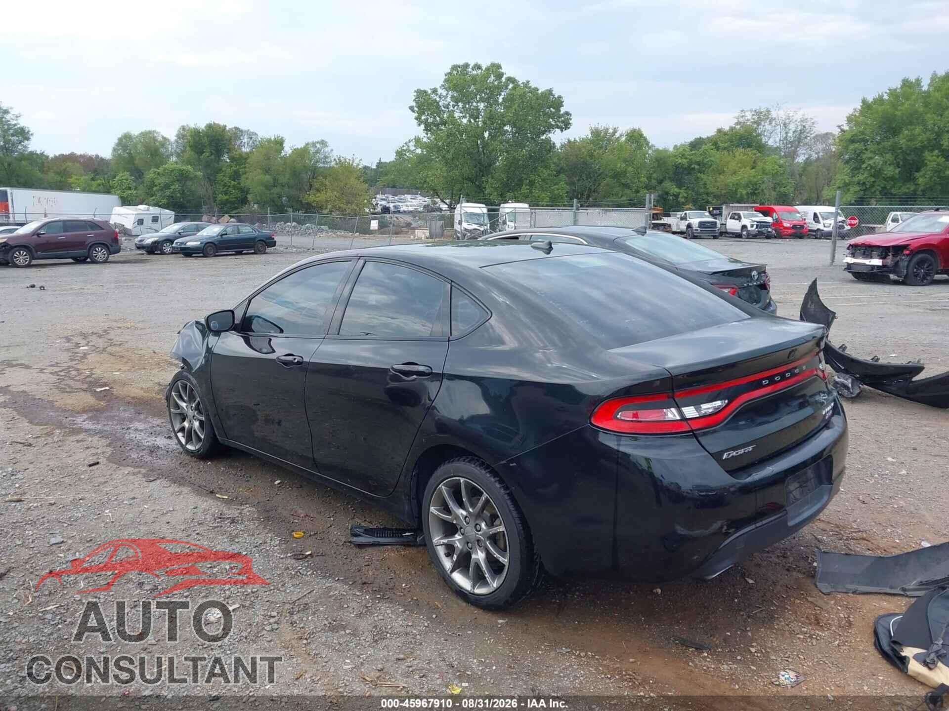 DODGE DART 2014 - 1C3CDFBBXED740436