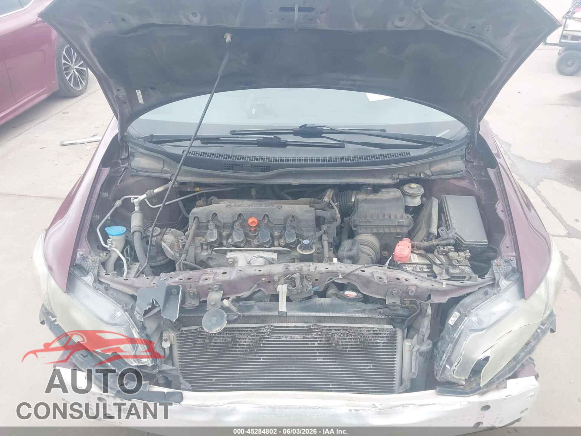 HONDA CIVIC 2013 - 2HGFB2F50DH535769
