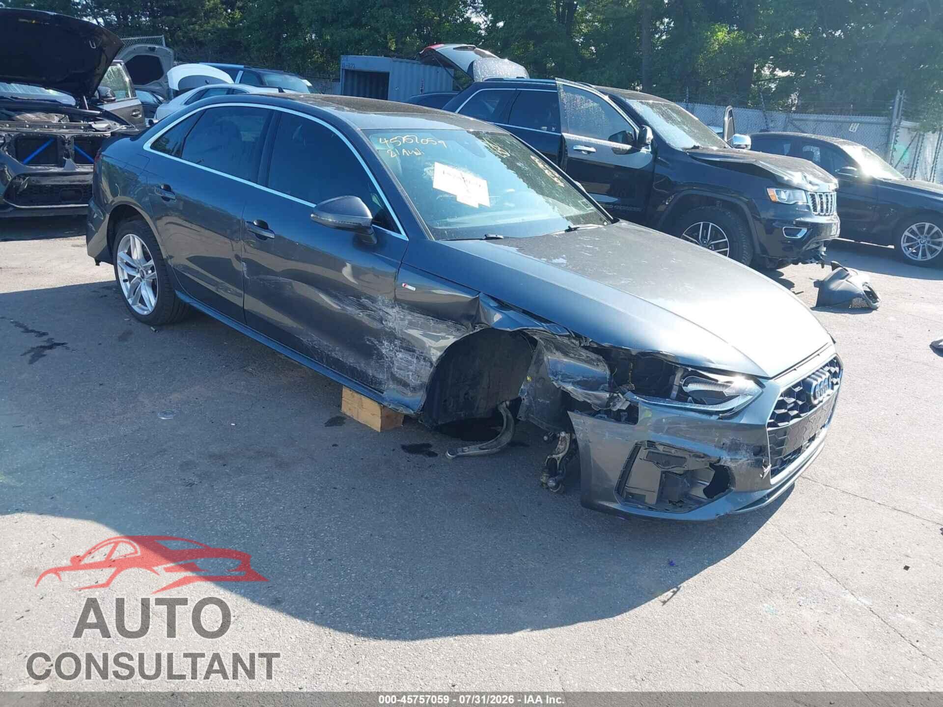 AUDI A4 2021 - WAUDAAF42MA086519