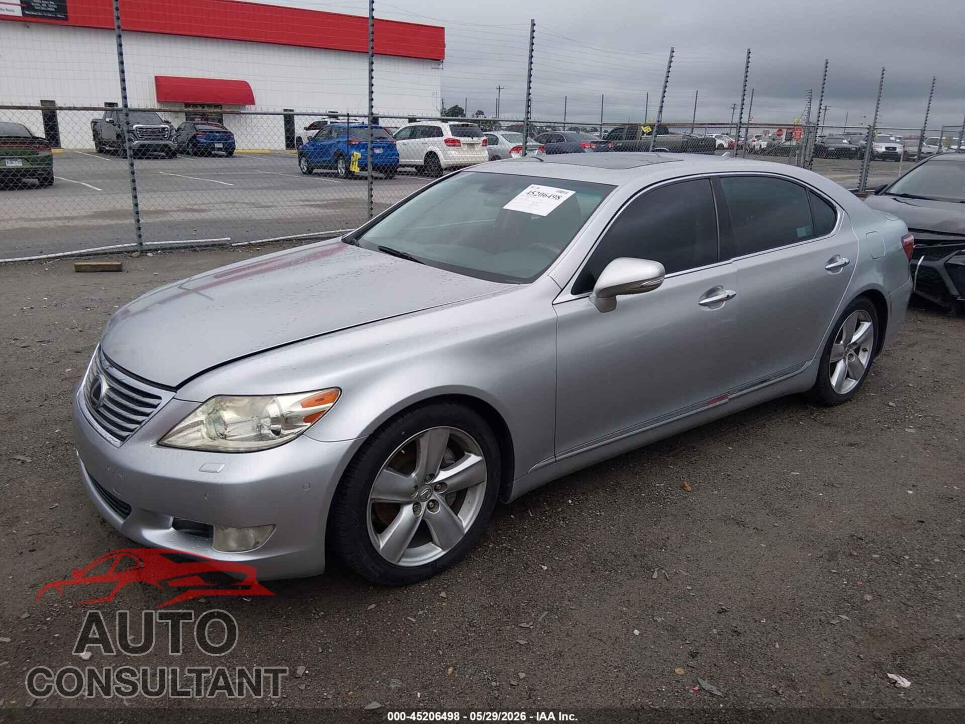 LEXUS LS 460 2010 - JTHGL5EF2A5038879